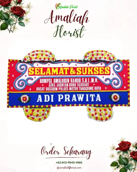 Papan Bunga Ucapan Selamat Payungan